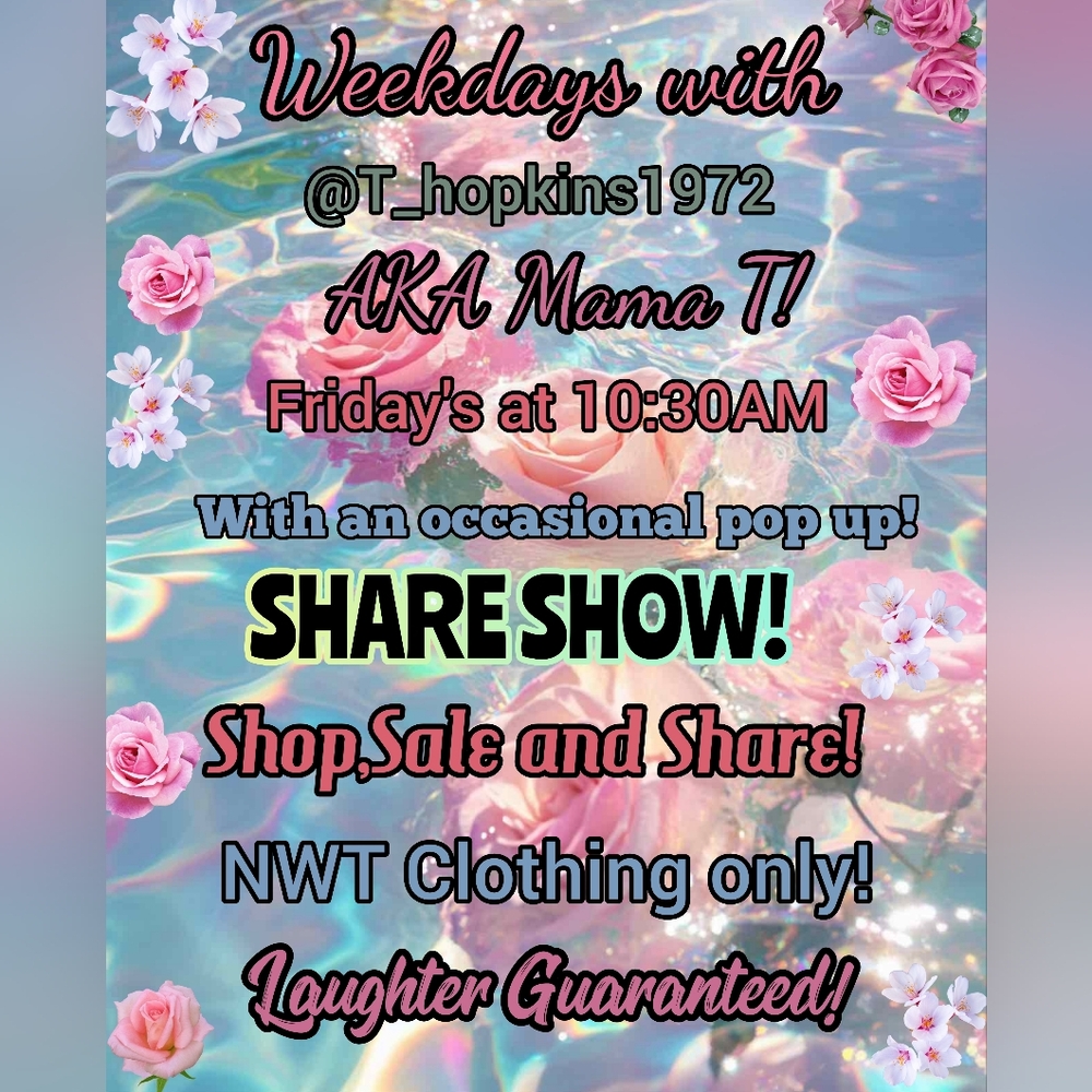 Starbucks! 💥 Live Share Show Flyer💥 Like To Be Notified When I go Live! - Picture 3 of 9